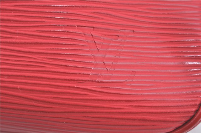 Authentic Louis Vuitton Epi Passy GM Shoulder Hand Bag Red M5925E LV J1761