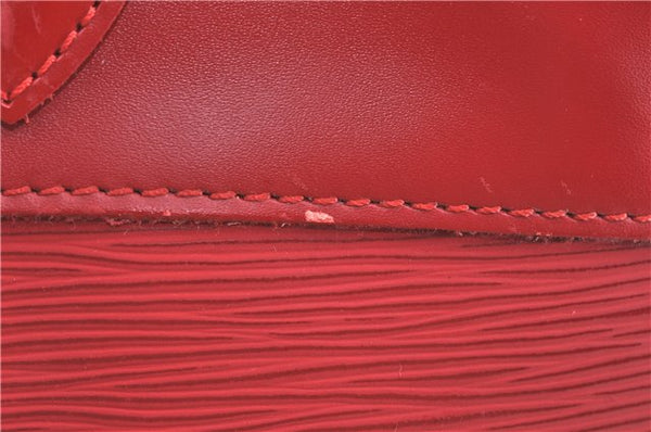 Authentic Louis Vuitton Epi Passy GM Shoulder Hand Bag Red M5925E LV J1761