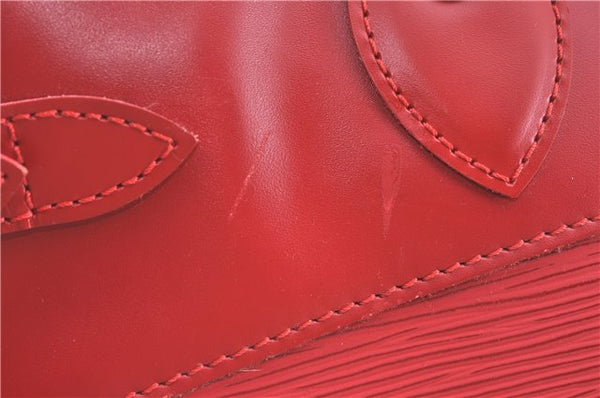 Authentic Louis Vuitton Epi Passy GM Shoulder Hand Bag Red M5925E LV J1761