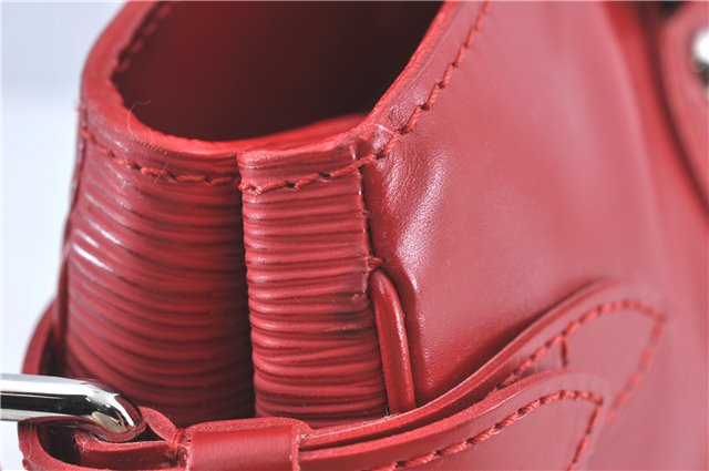 Authentic Louis Vuitton Epi Passy GM Shoulder Hand Bag Red M5925E LV J1761