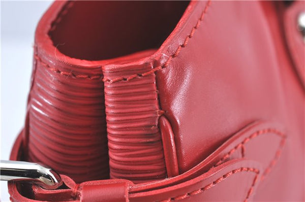 Authentic Louis Vuitton Epi Passy GM Shoulder Hand Bag Red M5925E LV J1761