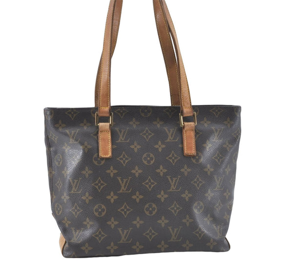 Authentic Louis Vuitton Monogram Cabas Piano Hand Tote Bag M51148 LV J1762