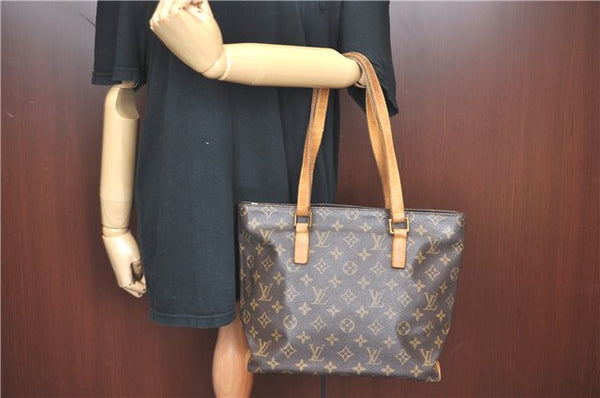 Authentic Louis Vuitton Monogram Cabas Piano Hand Tote Bag M51148 LV J1762