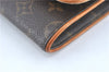 Authentic Louis Vuitton Monogram Pochette Twin GM Shoulder Bag M51852 LV J1763