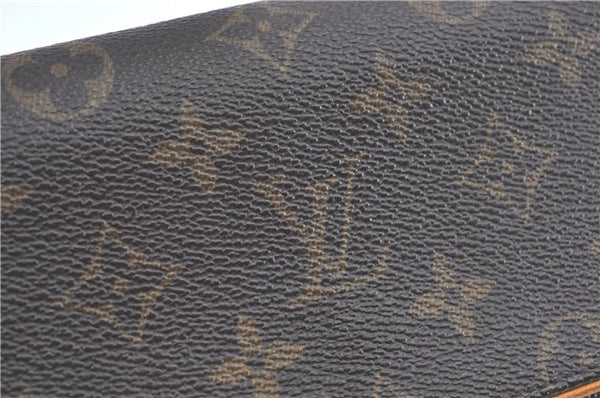 Authentic Louis Vuitton Monogram Pochette Twin GM Shoulder Bag M51852 LV J1763