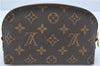 Authentic Louis Vuitton Monogram Pochette Cosmetic Pouch M47515 LV J1764