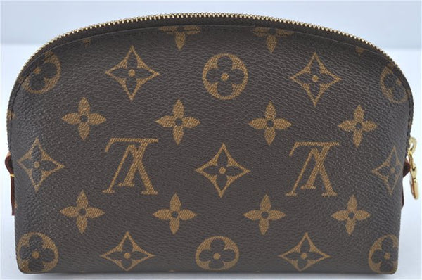 Authentic Louis Vuitton Monogram Pochette Cosmetic Pouch M47515 LV J1764
