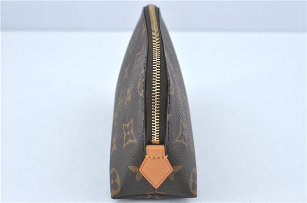 Authentic Louis Vuitton Monogram Pochette Cosmetic Pouch M47515 LV J1764