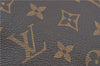 Authentic Louis Vuitton Monogram Pochette Cosmetic Pouch M47515 LV J1764