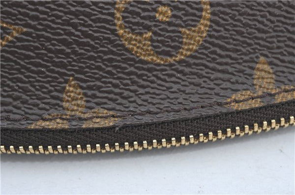 Authentic Louis Vuitton Monogram Pochette Cosmetic Pouch M47515 LV J1764
