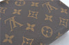 Authentic Louis Vuitton Monogram Pochette Cosmetic Pouch M47515 LV J1764