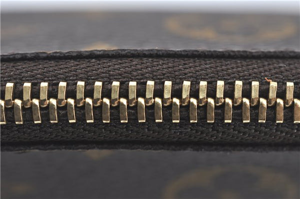 Authentic Louis Vuitton Monogram Pochette Cosmetic Pouch M47515 LV J1764