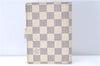 Authentic Louis Vuitton Damier Azur Agenda PM Day Planner Cover R20706 LV J1765