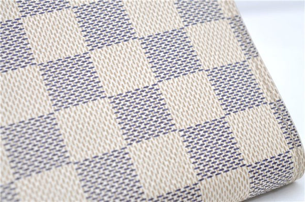 Authentic Louis Vuitton Damier Azur Agenda PM Day Planner Cover R20706 LV J1765