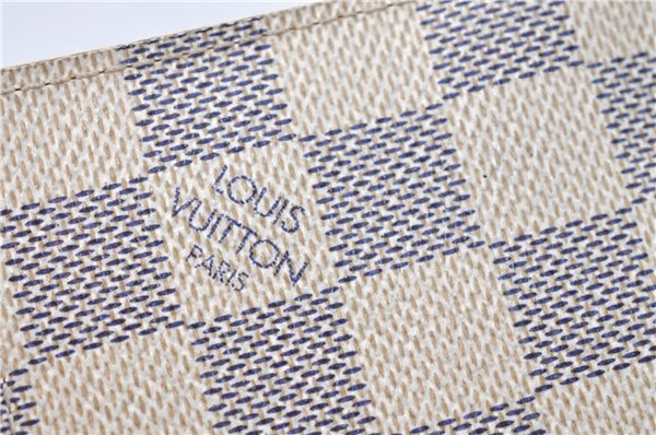 Authentic Louis Vuitton Damier Azur Agenda PM Day Planner Cover R20706 LV J1765