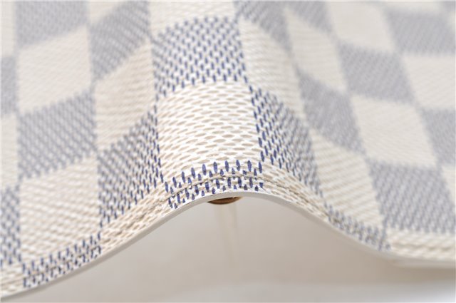 Authentic Louis Vuitton Damier Azur Agenda PM Day Planner Cover R20706 LV J1765