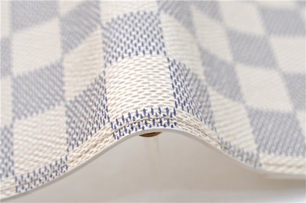 Authentic Louis Vuitton Damier Azur Agenda PM Day Planner Cover R20706 LV J1765