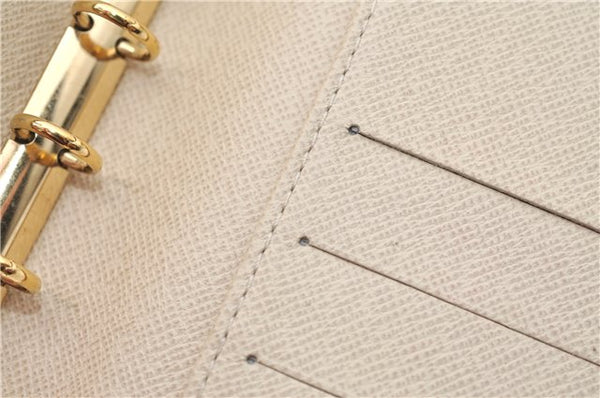 Authentic Louis Vuitton Damier Azur Agenda PM Day Planner Cover R20706 LV J1765