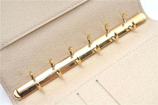 Authentic Louis Vuitton Damier Azur Agenda PM Day Planner Cover R20706 LV J1765