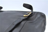 Authentic GUCCI Bamboo Backpack Leather Black J1768