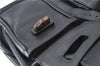 Authentic GUCCI Bamboo Backpack Leather Black J1768