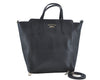 Authentic GUCCI 2Way Shoulder Tote Bag Leather 368824 Black J1769