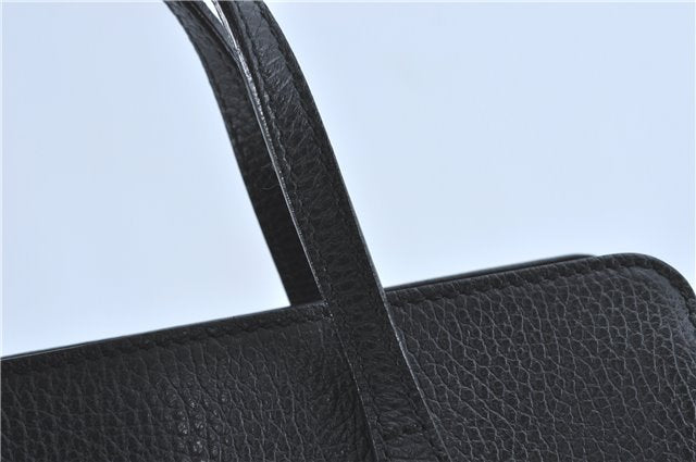 Authentic GUCCI 2Way Shoulder Tote Bag Leather 368824 Black J1769