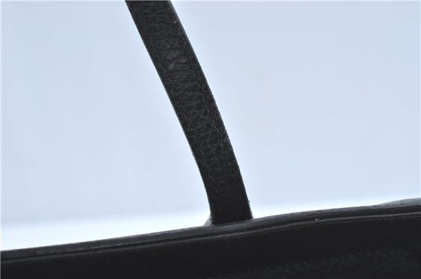 Authentic GUCCI 2Way Shoulder Tote Bag Leather 368824 Black J1769