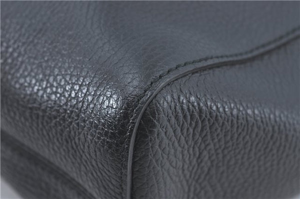 Authentic GUCCI 2Way Shoulder Tote Bag Leather 368824 Black J1769