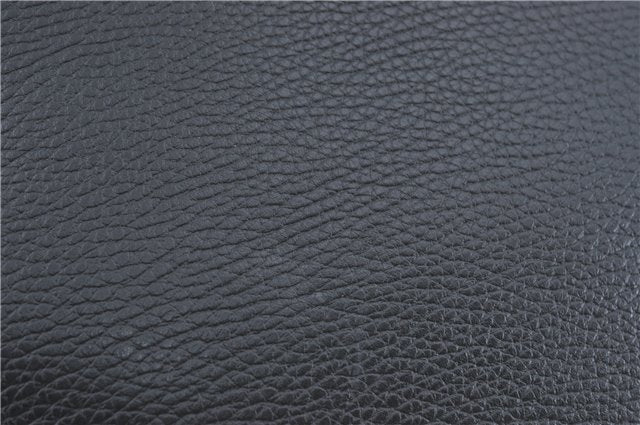 Authentic GUCCI 2Way Shoulder Tote Bag Leather 368824 Black J1769