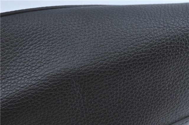 Authentic GUCCI 2Way Shoulder Tote Bag Leather 368824 Black J1769