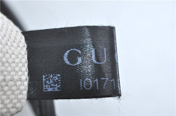 Authentic GUCCI 2Way Shoulder Tote Bag Leather 368824 Black J1769