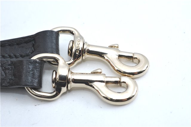 Authentic GUCCI 2Way Shoulder Tote Bag Leather 368824 Black J1769