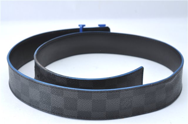 Louis Vuitton Damier Graphite Ceinture Initial Belt M9425 90cm 35.4