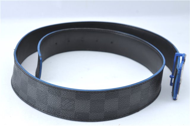 Louis Vuitton Damier Graphite Ceinture Initial Belt M9425 90cm 35.4