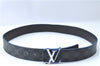 Louis Vuitton Damier Graphite Ceinture Initial Belt M9425 90cm 35.4" LV J1770