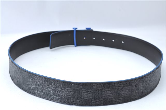 Louis Vuitton Damier Graphite Ceinture Initial Belt M9425 90cm 35.4