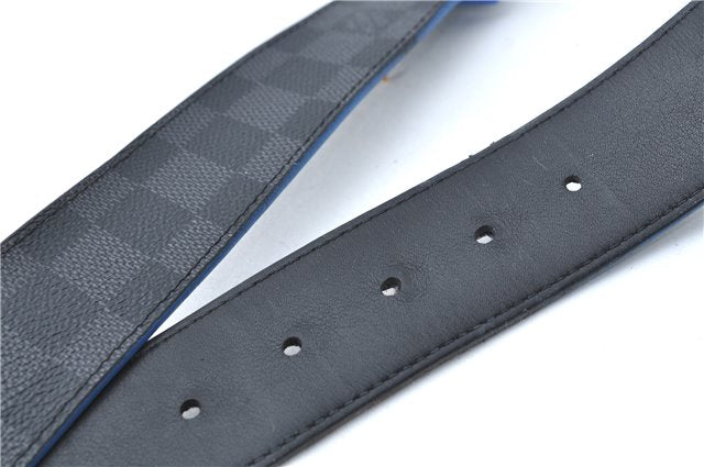 Louis Vuitton Damier Graphite Ceinture Initial Belt M9425 90cm 35.4