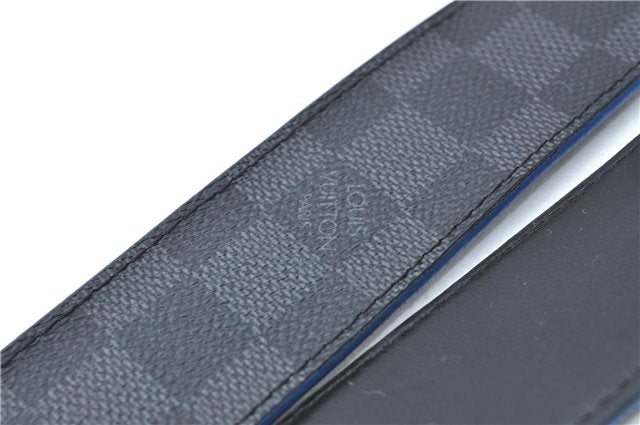 Louis Vuitton Damier Graphite Ceinture Initial Belt M9425 90cm 35.4