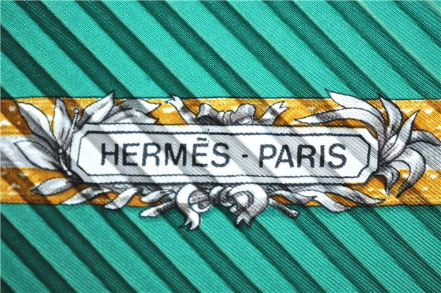 Authentic HERMES Pleats Scarf 