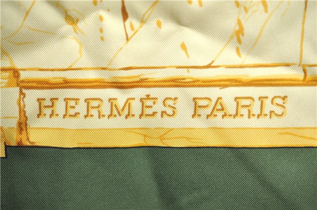 Auth HERMES Carre 90 Scarf 