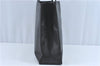 Authentic CHANEL Caviar Skin CC Logo Shoulder Tote Bag Black J1775