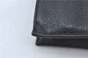 Authentic CHANEL Caviar Skin CC Logo Shoulder Tote Bag Black J1775