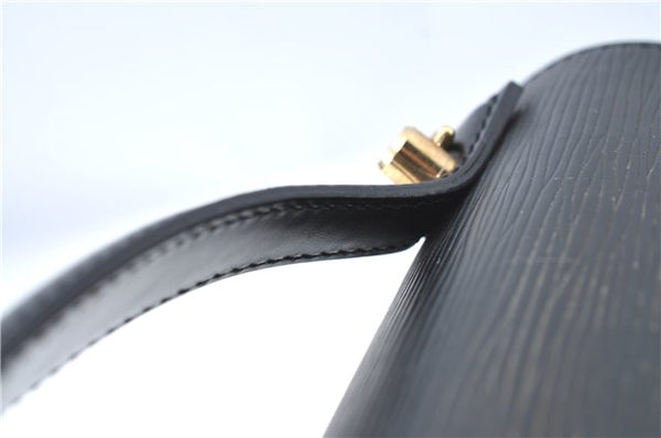 Authentic Louis Vuitton Epi Monceau 2Way Shoulder Hand Bag Black M52122 LV J1777
