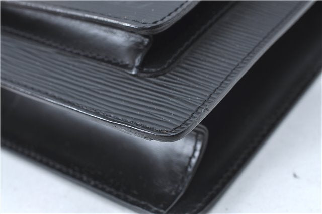 Authentic Louis Vuitton Epi Monceau 2Way Shoulder Hand Bag Black M52122 LV J1777