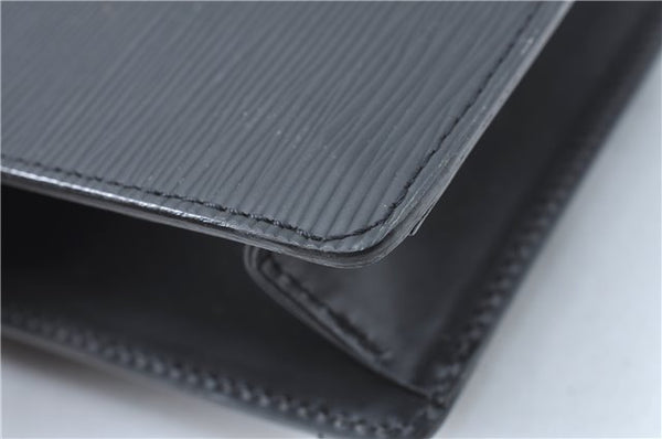 Authentic Louis Vuitton Epi Monceau 2Way Shoulder Hand Bag Black M52122 LV J1777