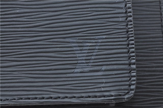 Authentic Louis Vuitton Epi Monceau 2Way Shoulder Hand Bag Black M52122 LV J1777