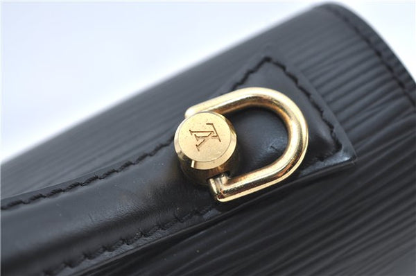 Authentic Louis Vuitton Epi Monceau 2Way Shoulder Hand Bag Black M52122 LV J1777