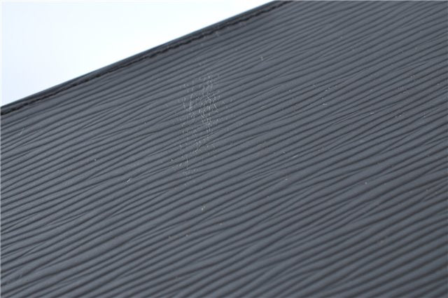 Authentic Louis Vuitton Epi Monceau 2Way Shoulder Hand Bag Black M52122 LV J1777