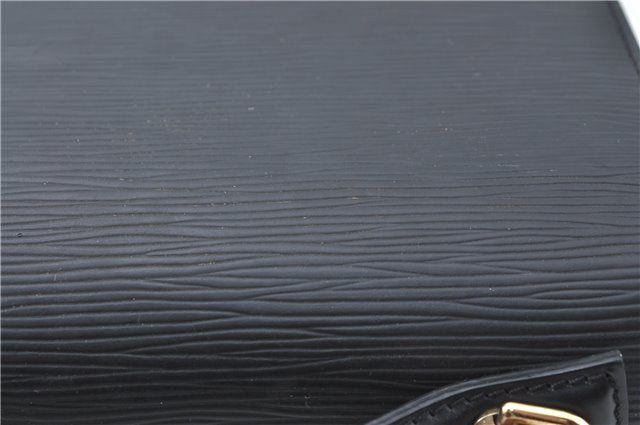 Authentic Louis Vuitton Epi Monceau 2Way Shoulder Hand Bag Black M52122 LV J1777